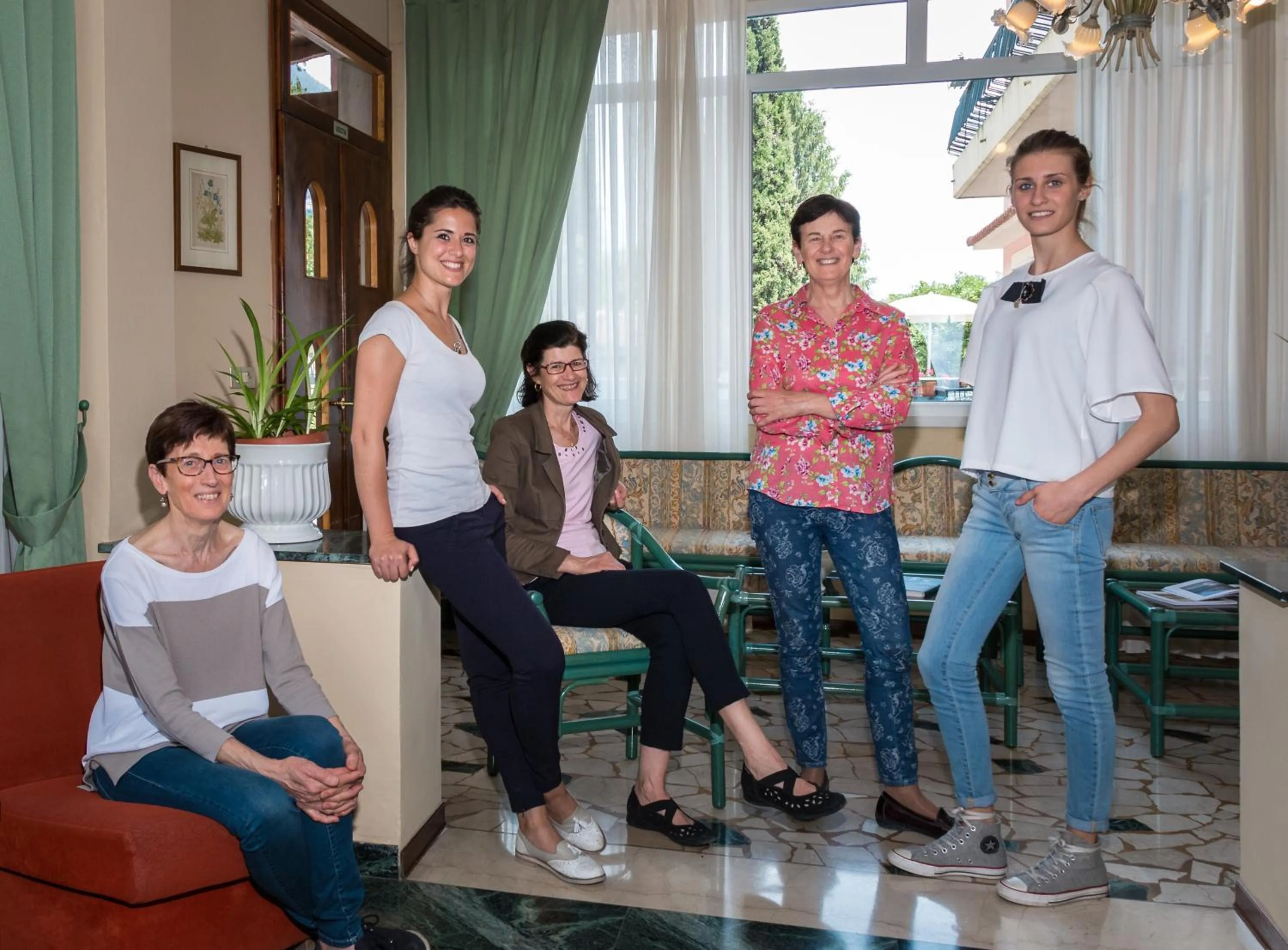 Family in Hotel Villa Europa