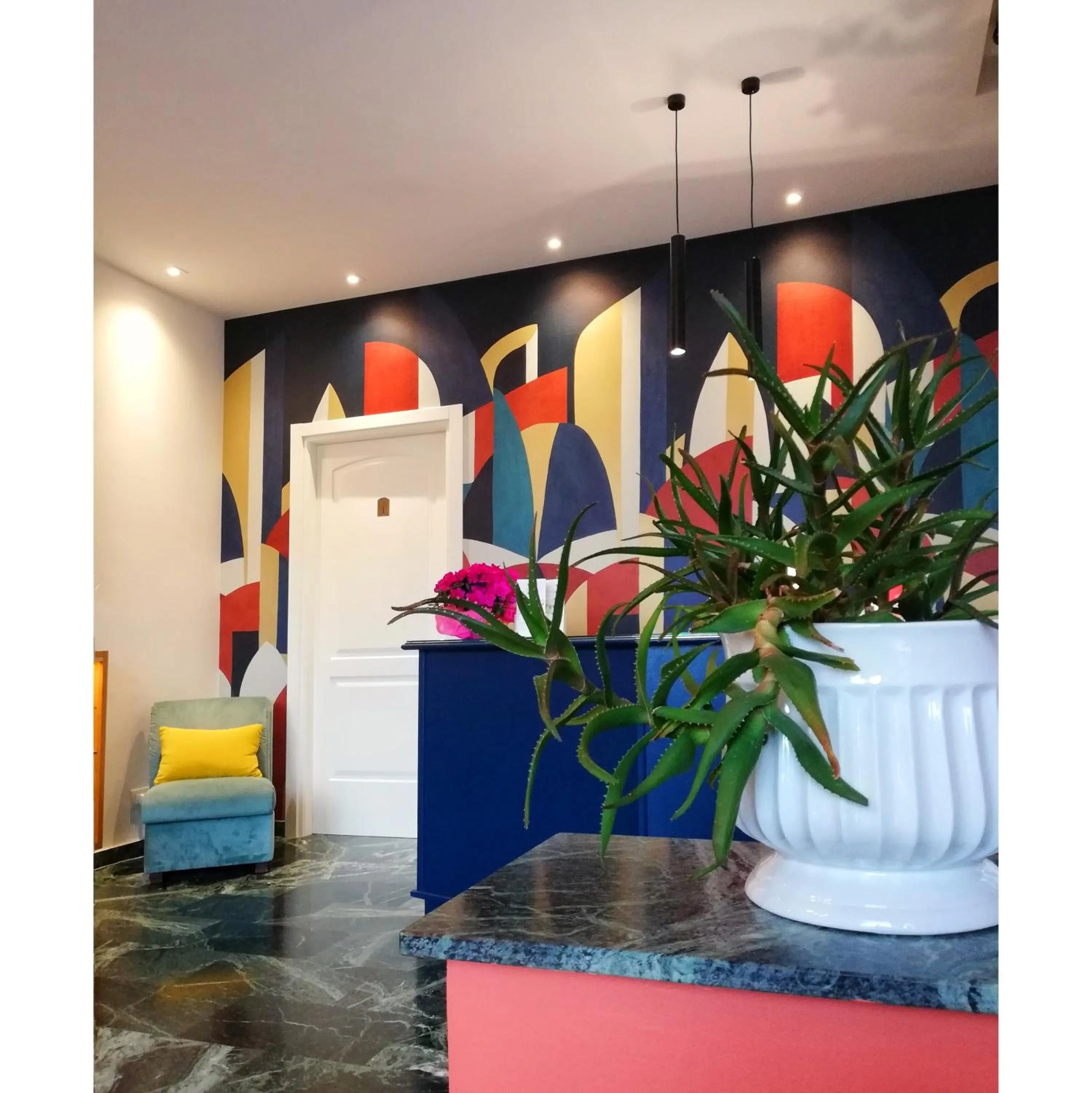 Lobby or reception in Hotel Villa Europa