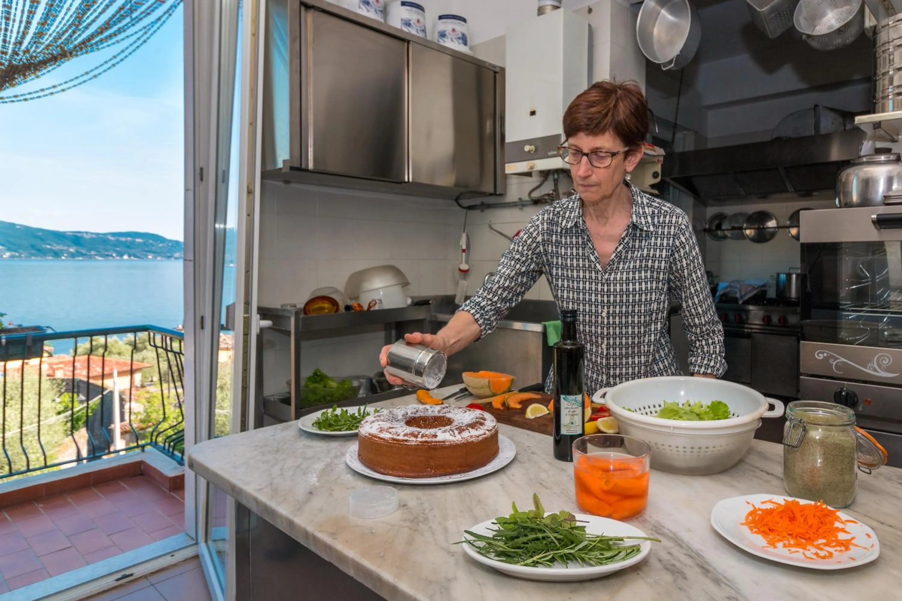 Natural landscape in Hotel Villa Europa