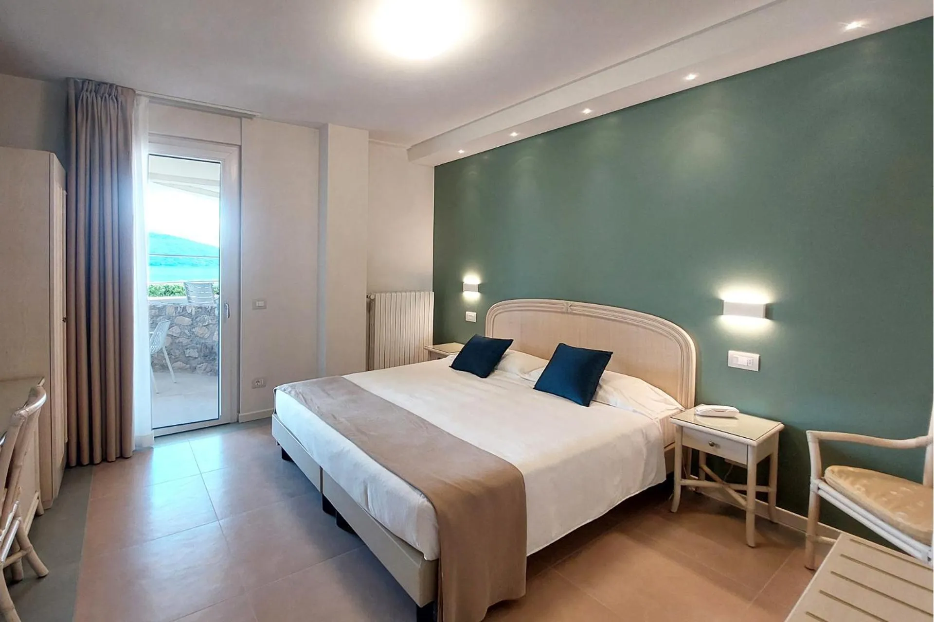 Bed in Hotel Villa Europa