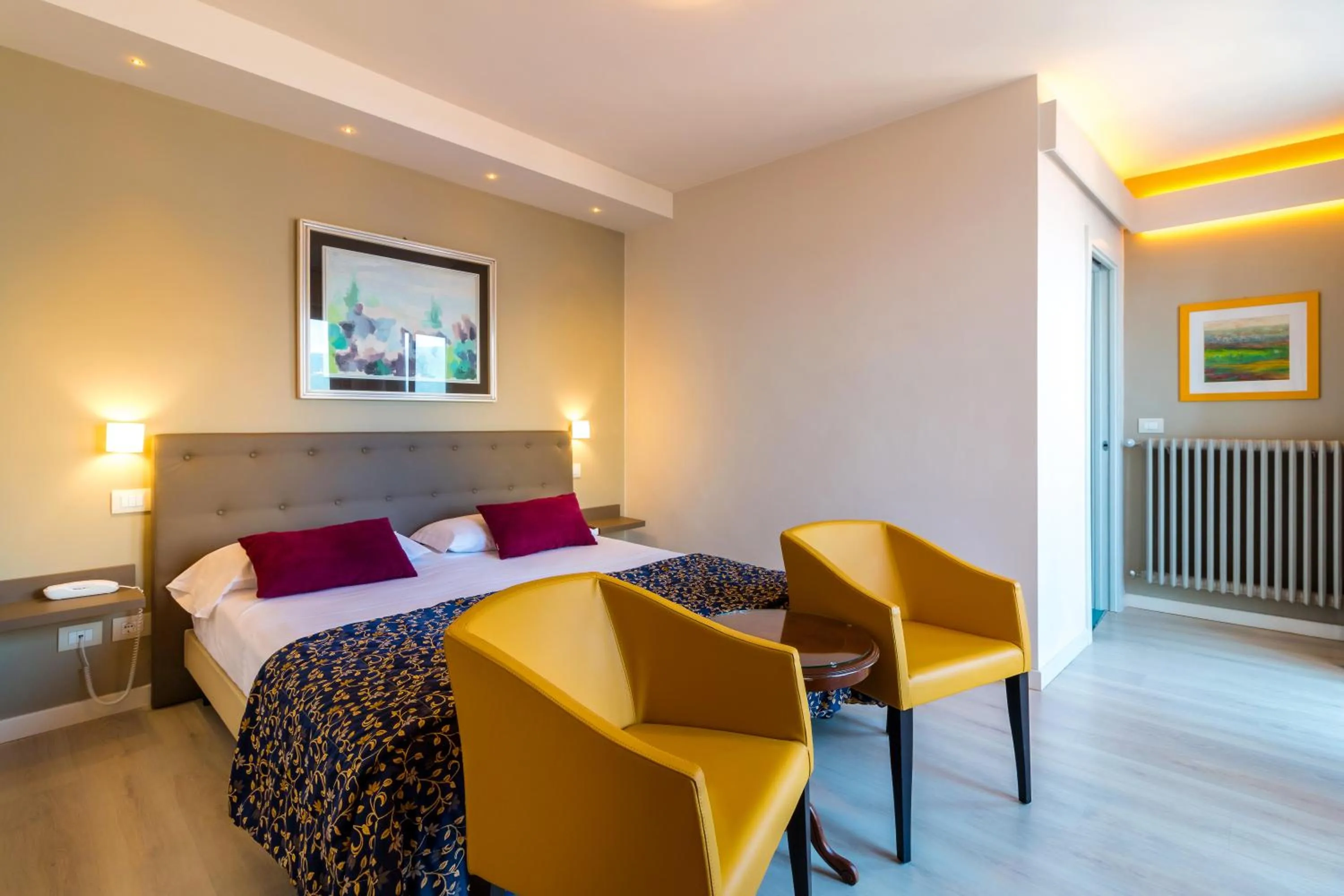 Bed in Hotel Villa Europa