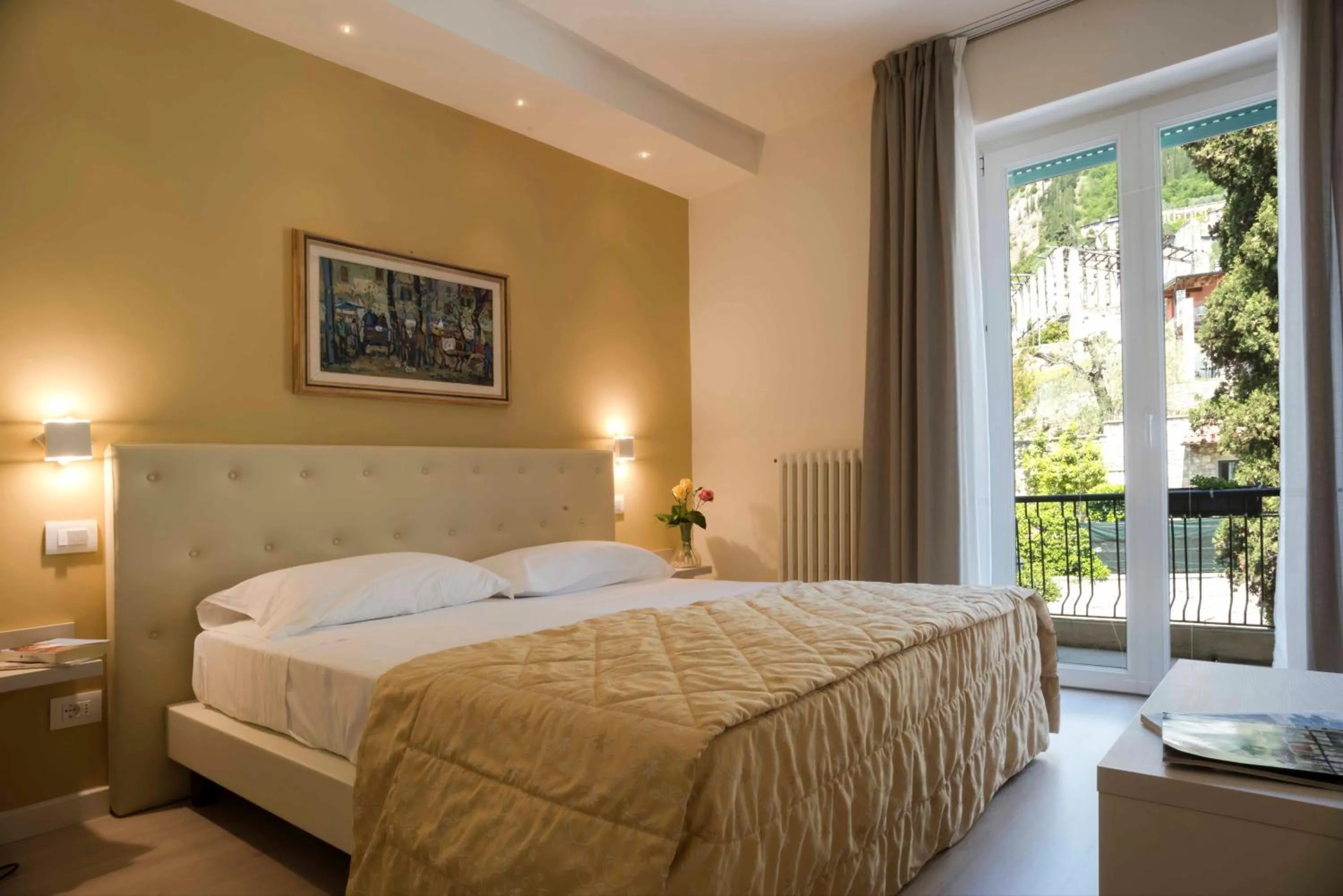 Bed in Hotel Villa Europa