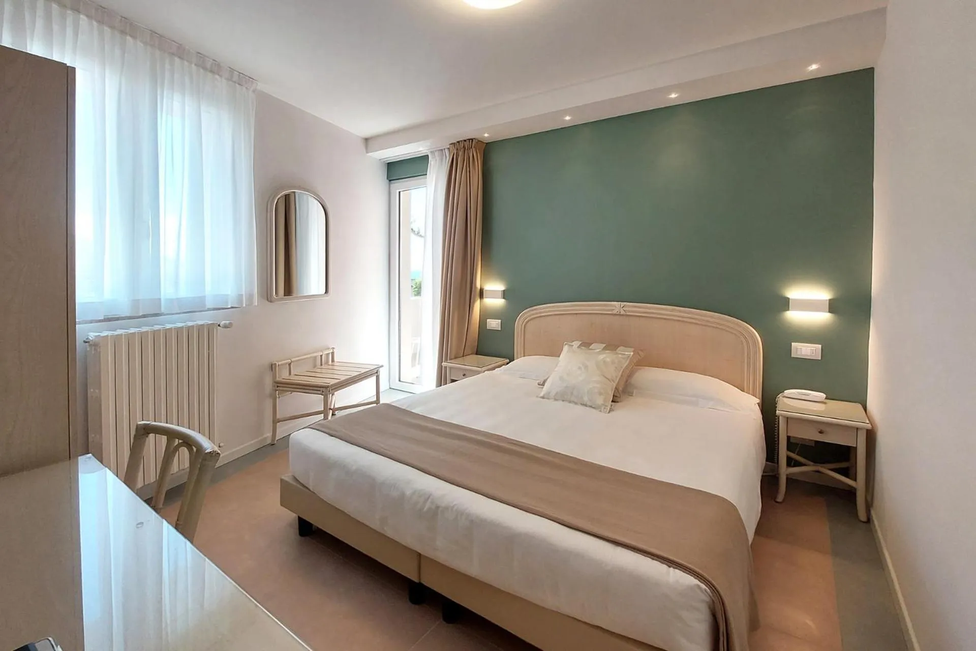 Bed in Hotel Villa Europa