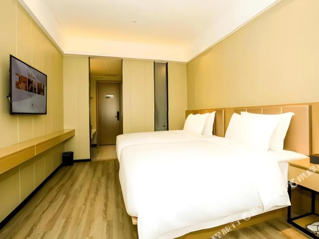 Bed in Borrman Hotel Xiamen Xiang'an Maxiang