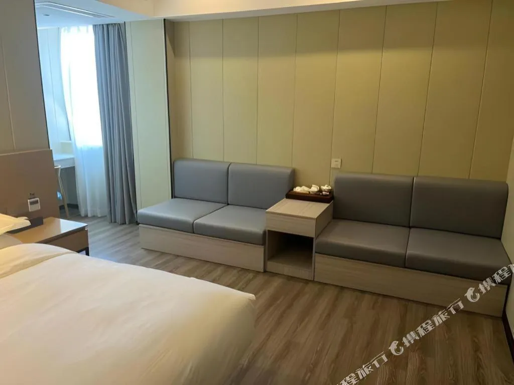 Bed in Borrman Hotel Xiamen Xiang'an Maxiang