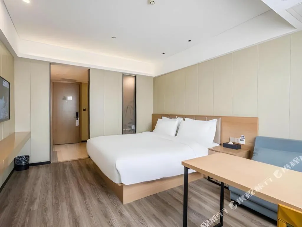 Bed in Borrman Hotel Xiamen Xiang'an Maxiang