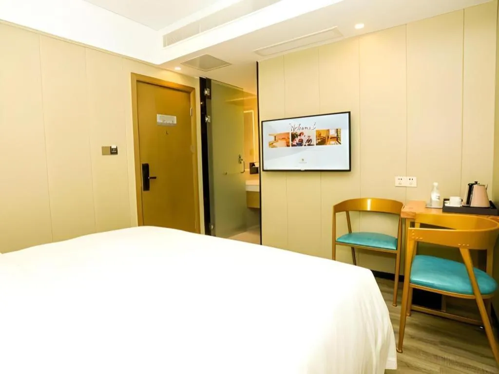 Bed in Borrman Hotel Xiamen Xiang'an Maxiang