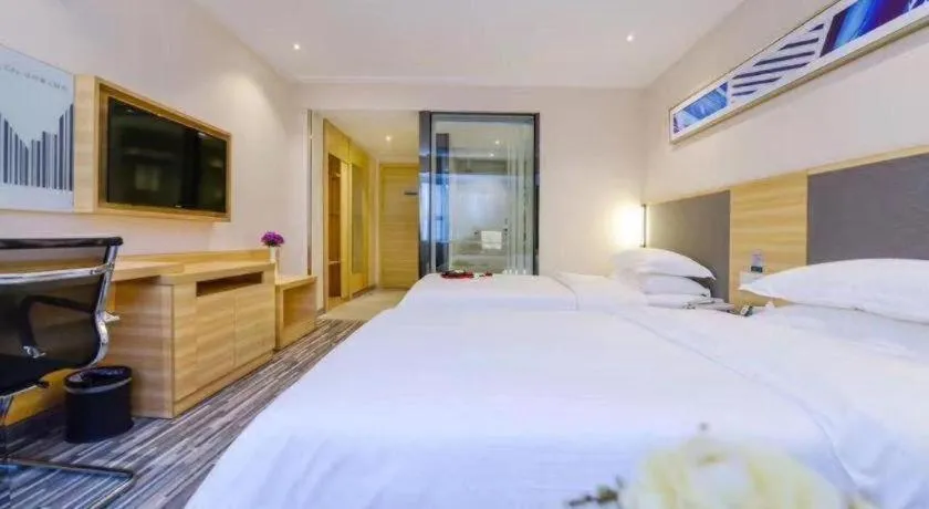 Bed in City Comfort Inn Chengdu Longquanyi District Beijing Road