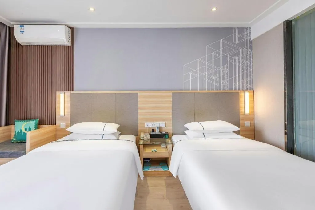 Bed in City Comfort Inn Wuhan Hubei University Of Economics