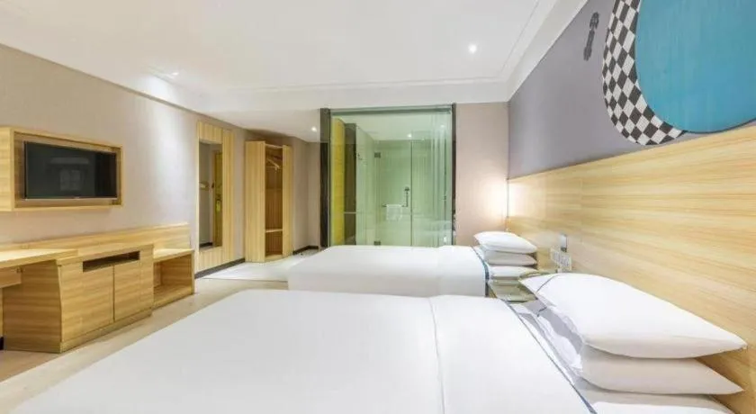 Bed in City Comfort Inn Wuhan Hubei University Of Economics