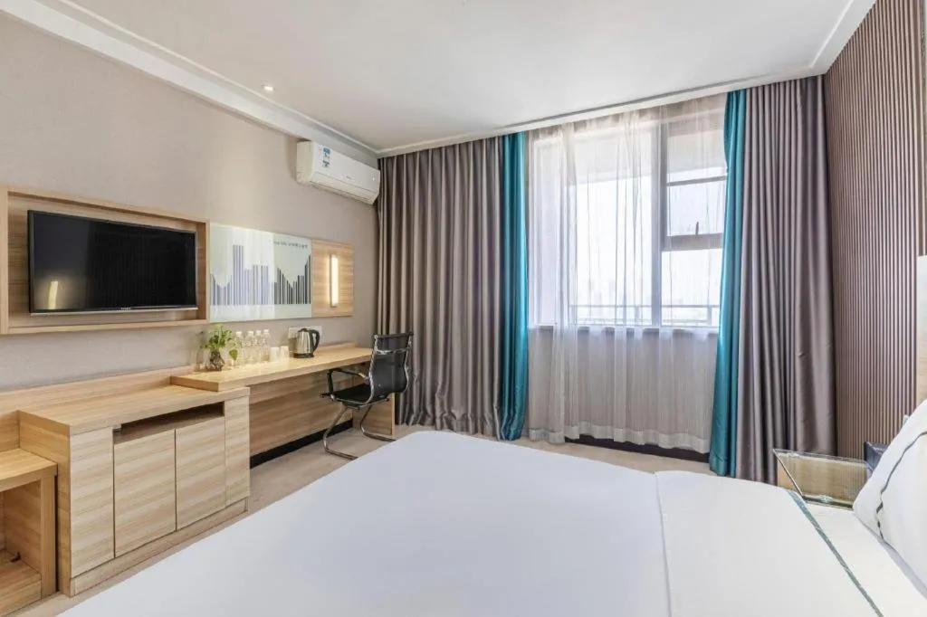 Bed in City Comfort Inn Wuhan Hubei University Of Economics