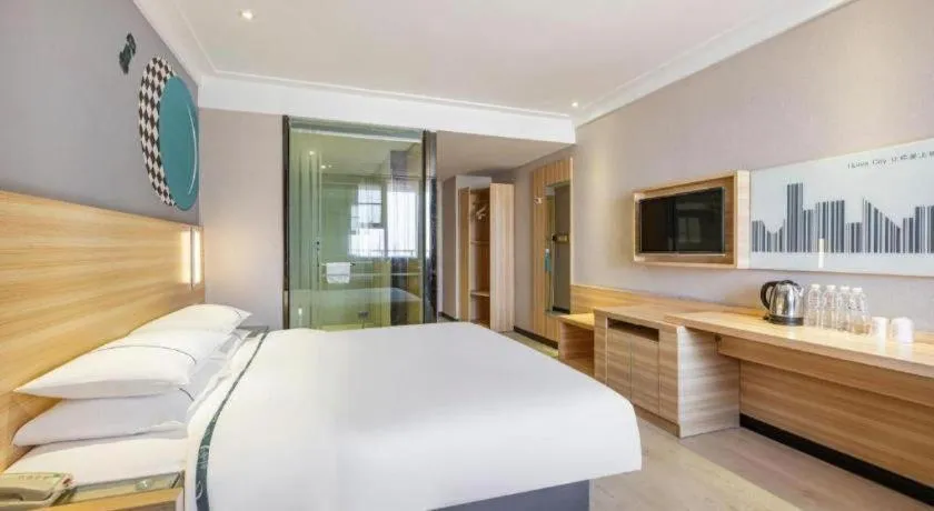 Bed in City Comfort Inn Wuhan Hubei University Of Economics