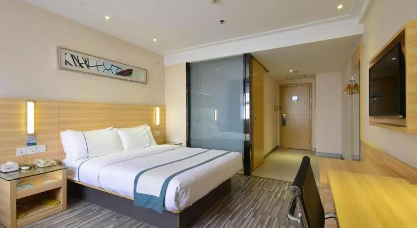 Bed in City Comfort Inn Wuhan Hubei University Of Economics