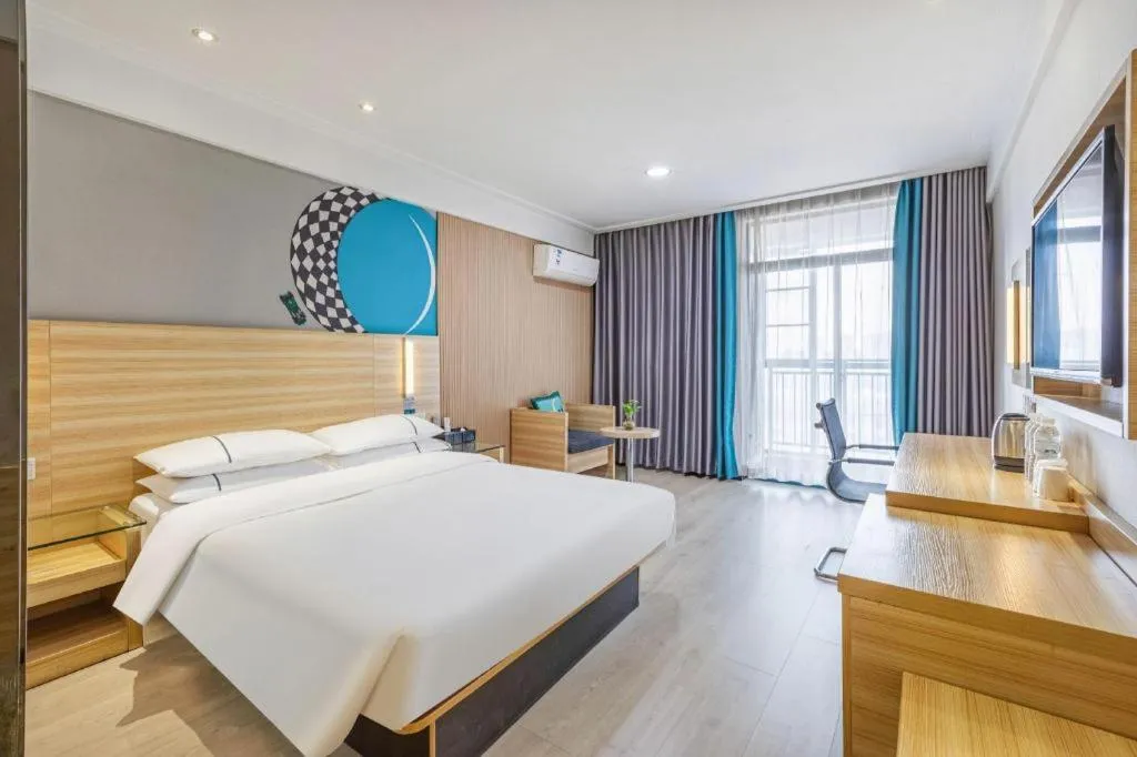 Bed in City Comfort Inn Wuhan Hubei University Of Economics