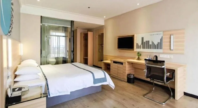 Bed in City Comfort Inn Wuhan Hubei University Of Economics