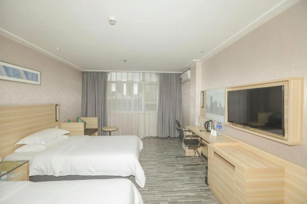 Bed in City Comfort Inn Shenzhen Longhua District Government