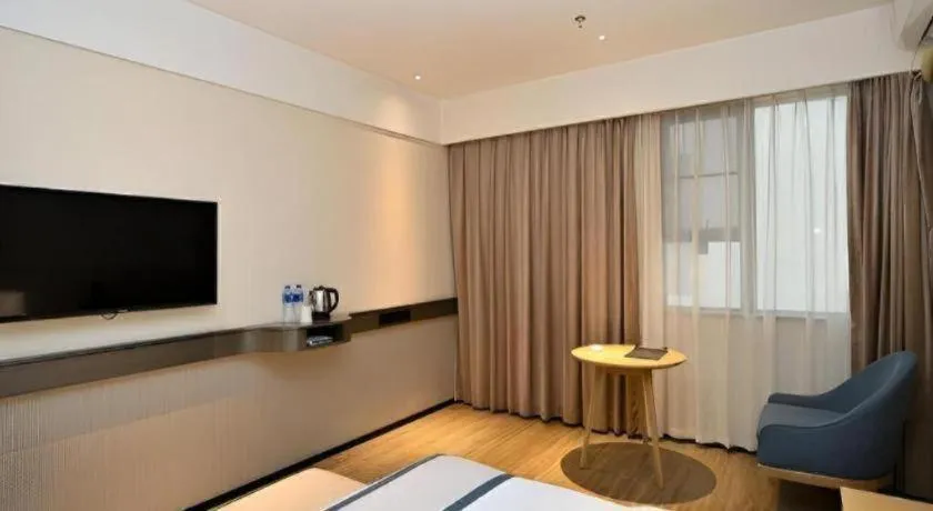 Bed in City Comfort Inn Kunming Nanping Pedestrian Street Wangfujing