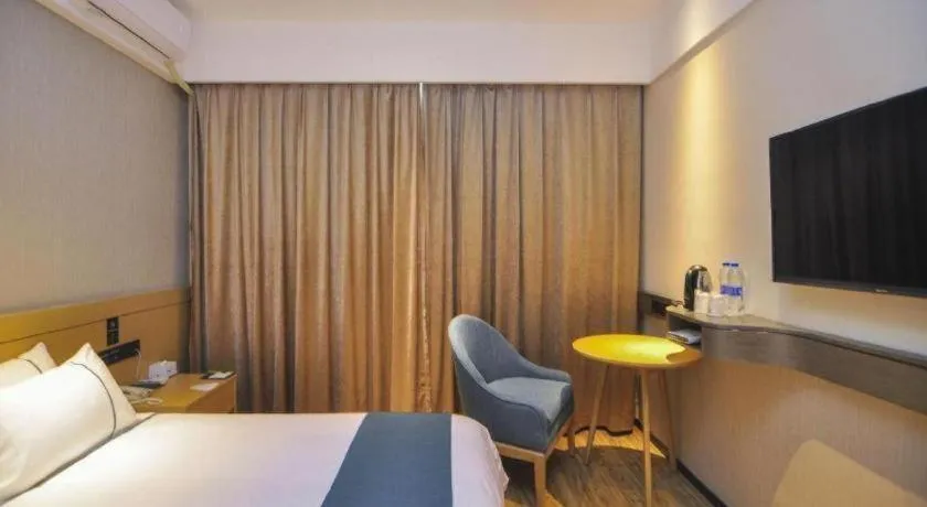 Bed in City Comfort Inn Kunming Nanping Pedestrian Street Wangfujing