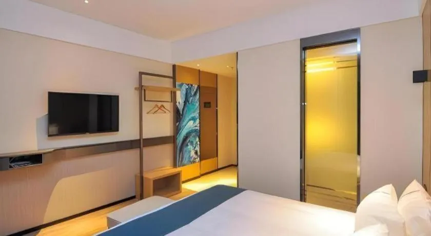 Bed in City Comfort Inn Kunming Nanping Pedestrian Street Wangfujing