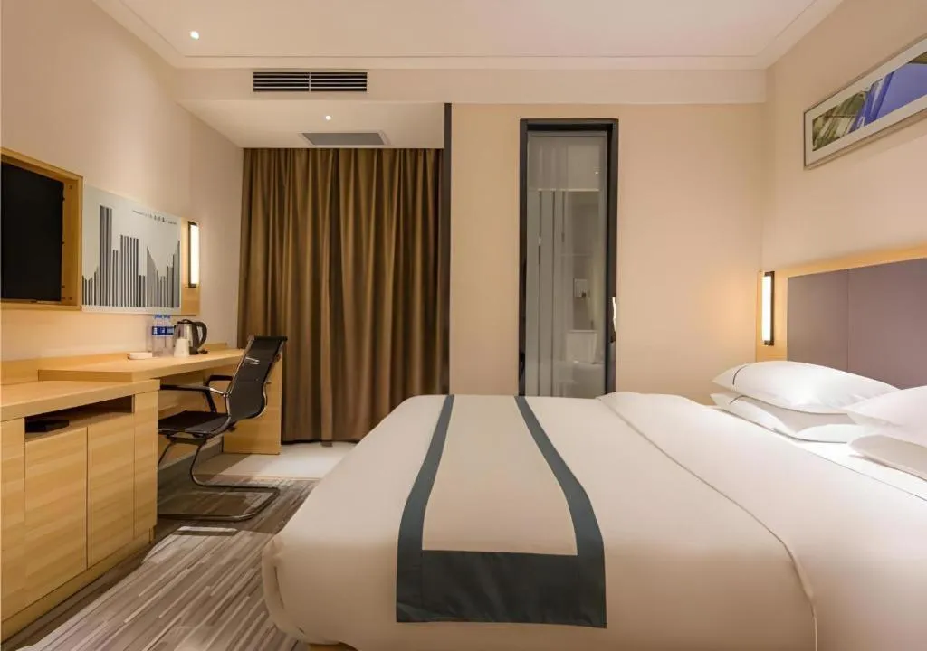 Bed in City Comfort Inn Dongguan Nancheng Tian'an Digital City