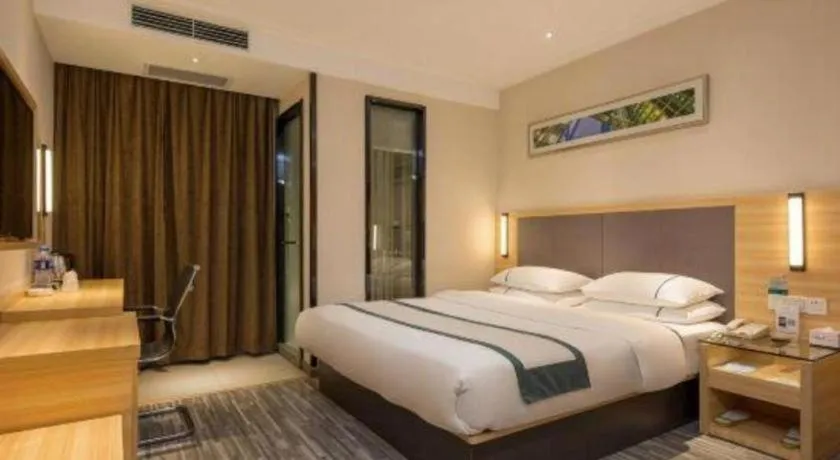 Bed in City Comfort Inn Dongguan Nancheng Tian'an Digital City