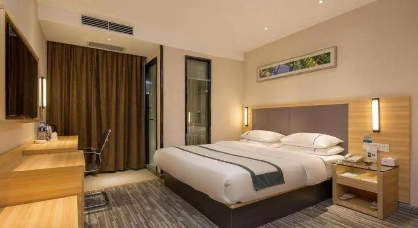 Bed in City Comfort Inn Dongguan Nancheng Tian'an Digital City