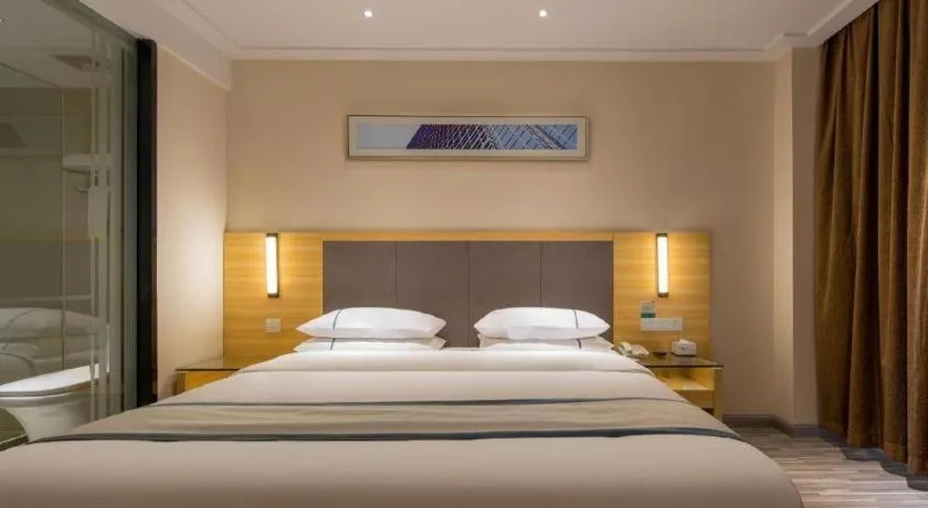 Bed in City Comfort Inn Dongguan Nancheng Tian'an Digital City