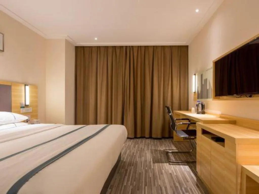 Bed in City Comfort Inn Dongguan Nancheng Tian'an Digital City