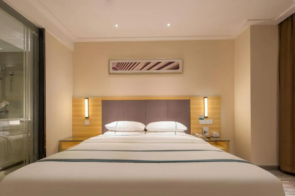 Bed in City Comfort Inn Dongguan Nancheng Tian'an Digital City