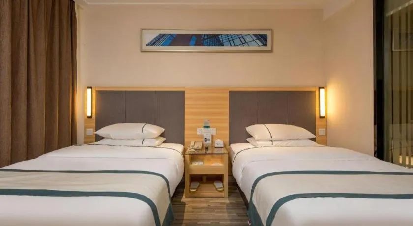 Bed in City Comfort Inn Dongguan Nancheng Tian'an Digital City