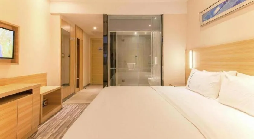 Bed in City Comfort Inn Wuhan Rui'an Street Metro Station