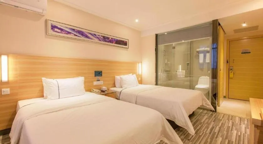 Bed in City Comfort Inn Wuhan Rui'an Street Metro Station