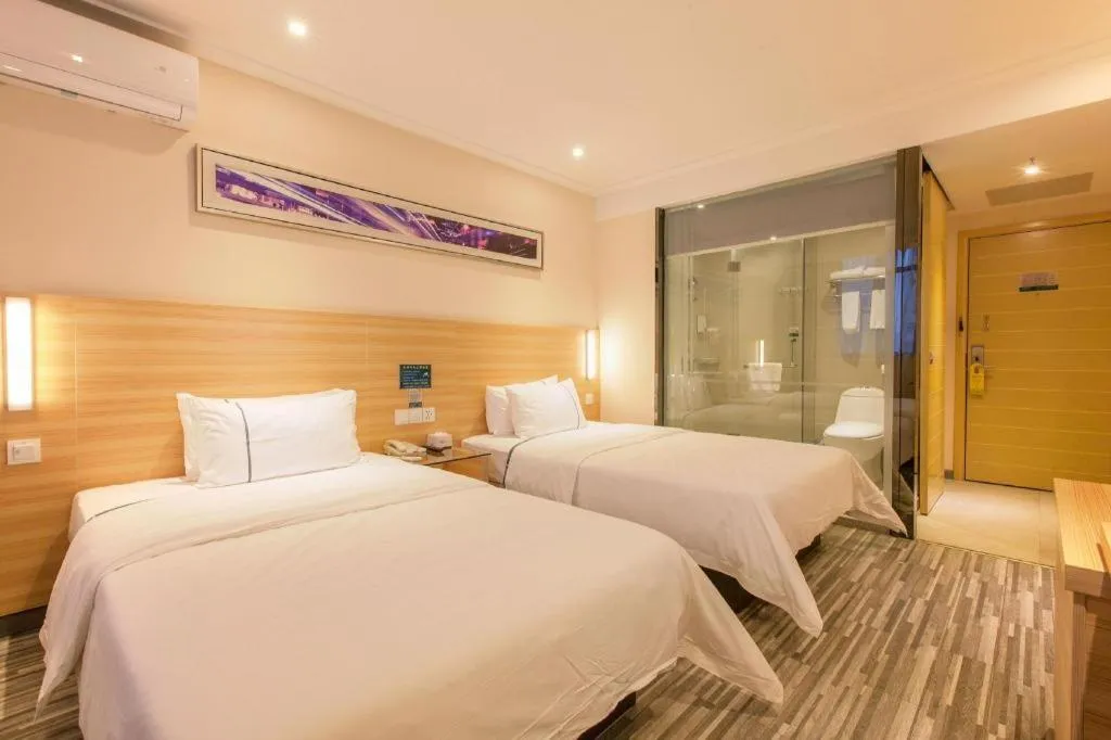 Bed in City Comfort Inn Wuhan Rui'an Street Metro Station