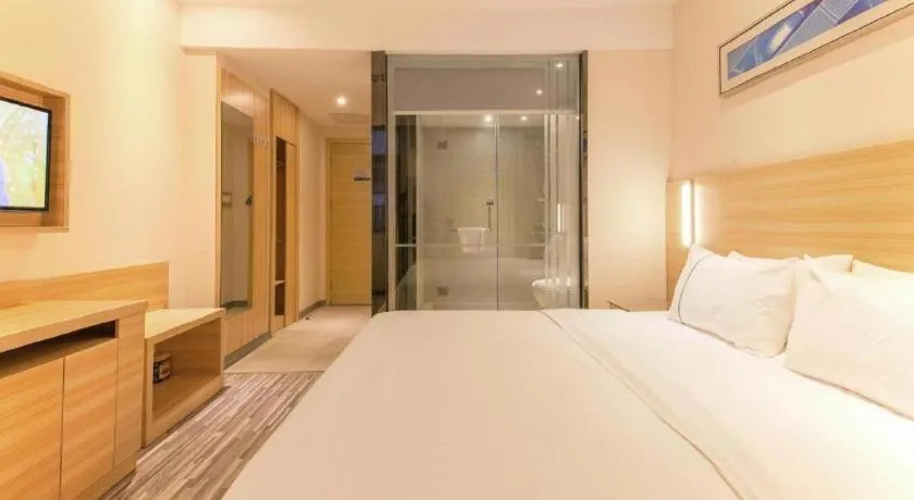 Bed in City Comfort Inn Wuhan Rui'an Street Metro Station