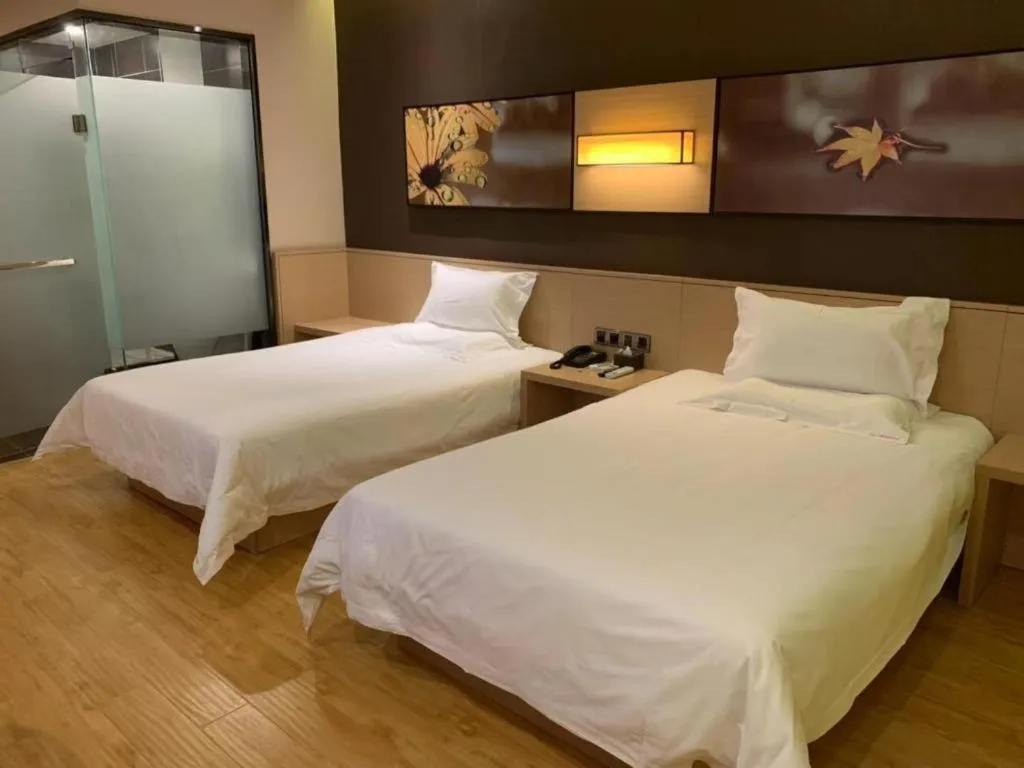 Bed in IU Hotel Taiyuan Changfeng West Street The Mixc