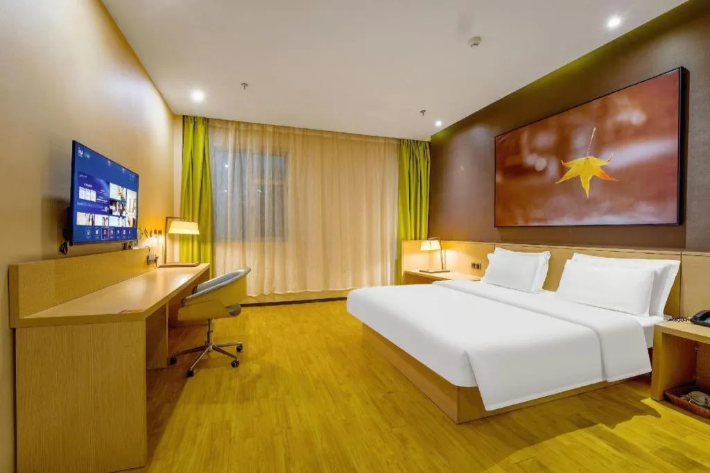 Bed in IU Hotel Taiyuan Changfeng West Street The Mixc