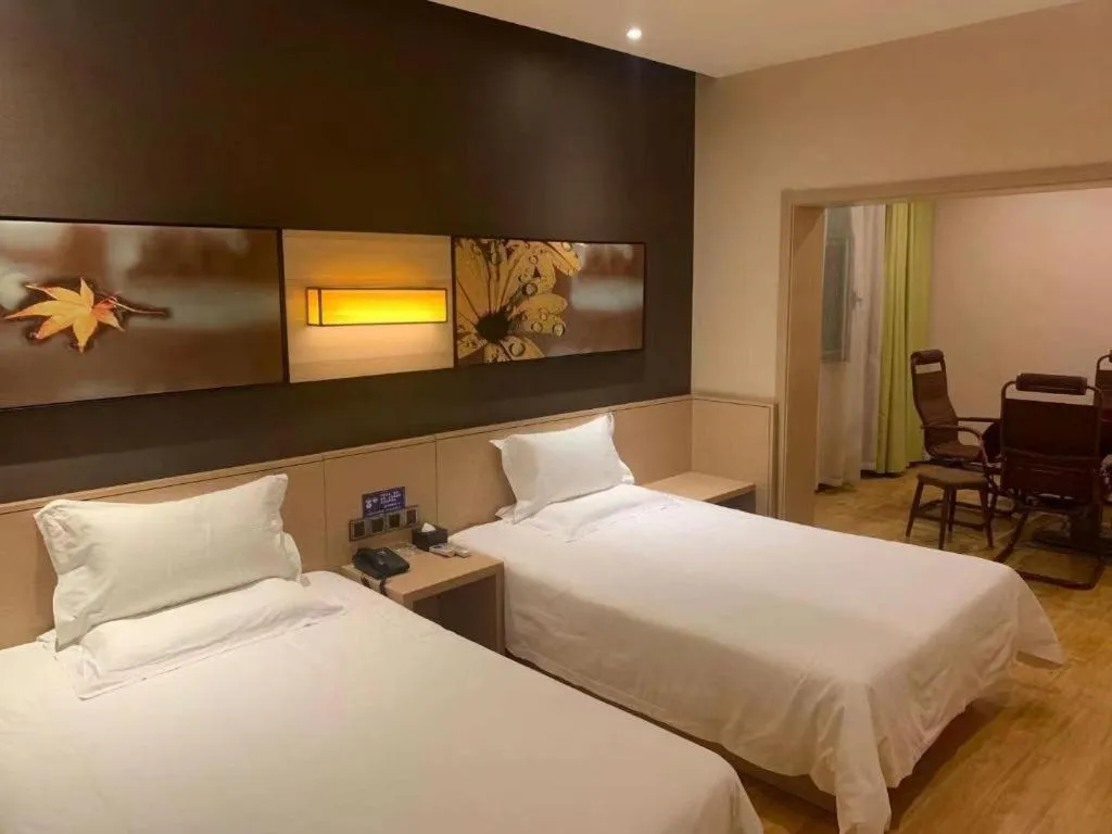 Bed in IU Hotel Taiyuan Changfeng West Street The Mixc