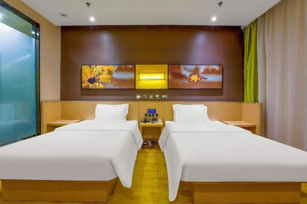 Bed in IU Hotel Taiyuan Changfeng West Street The Mixc