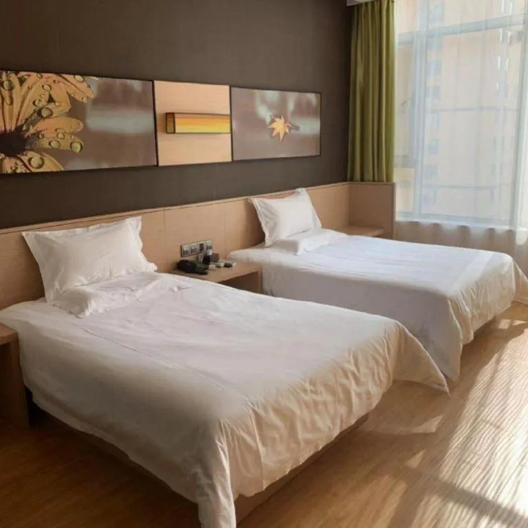 Bed in IU Hotel Taiyuan Changfeng West Street The Mixc