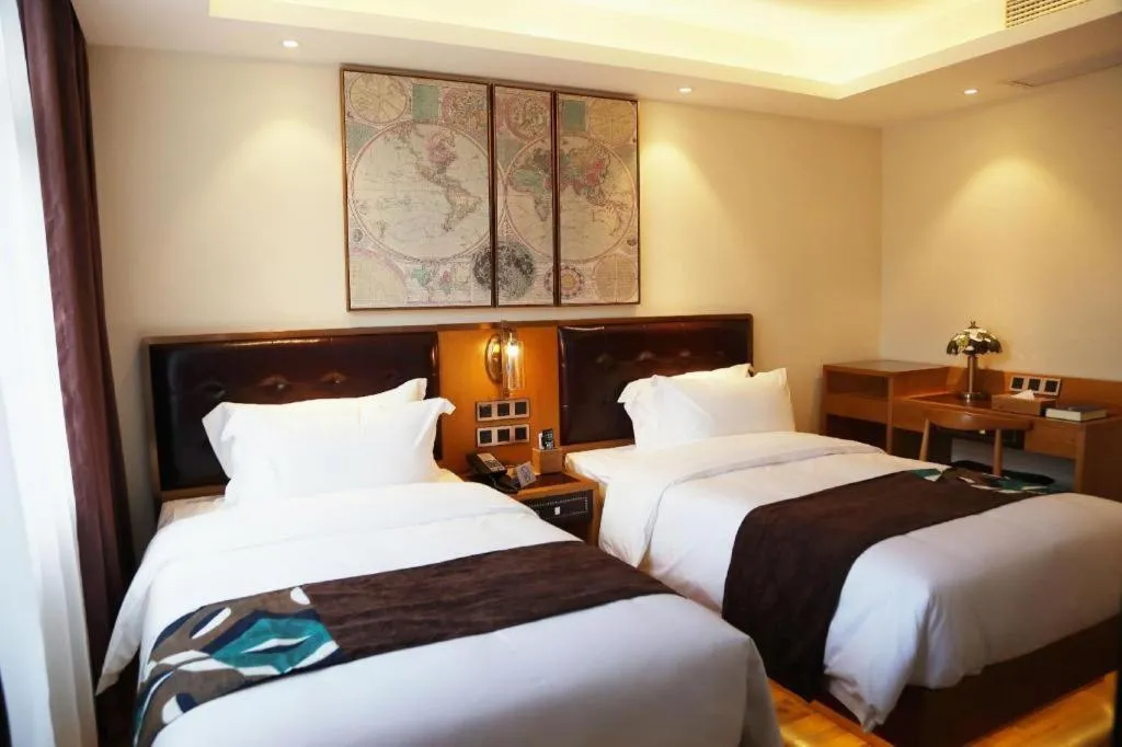 Bed in James Joyce Coffetel· Hefei Anhui Agricultural University