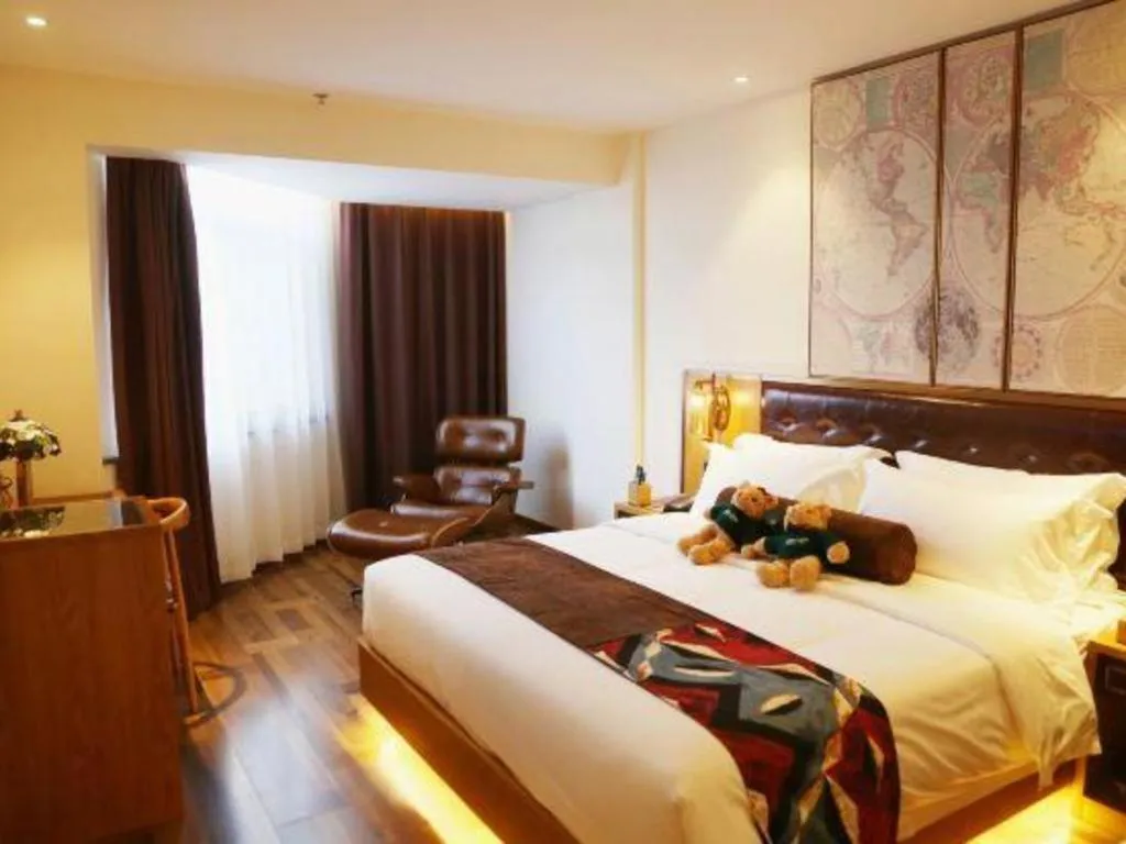 Bed in James Joyce Coffetel· Hefei Anhui Agricultural University