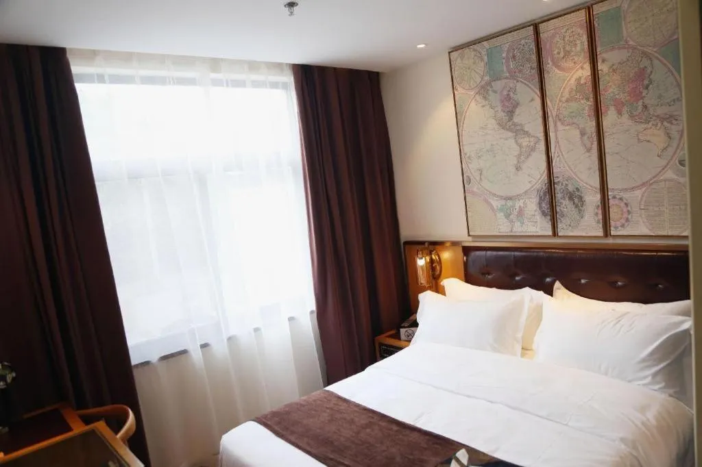 Bed in James Joyce Coffetel· Hefei Anhui Agricultural University