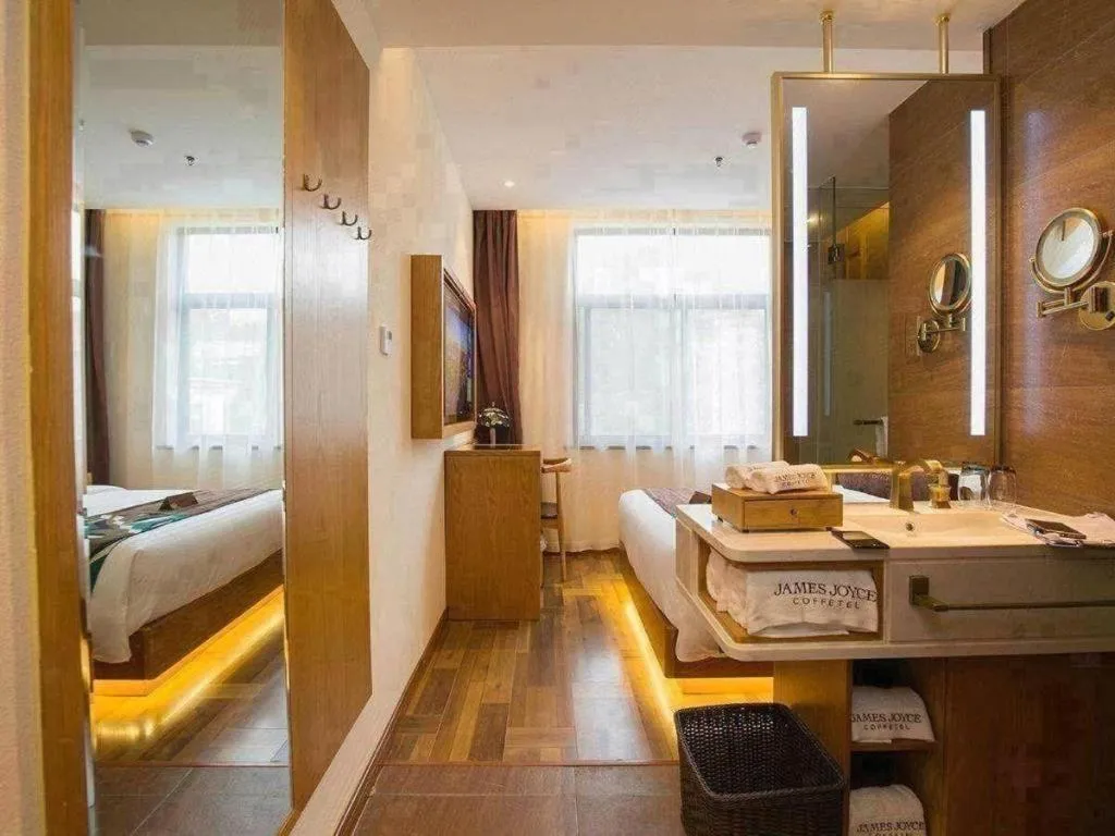 Bed in James Joyce Coffetel· Hefei Anhui Agricultural University