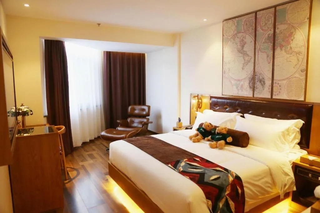 Bed in James Joyce Coffetel· Hefei Anhui Agricultural University