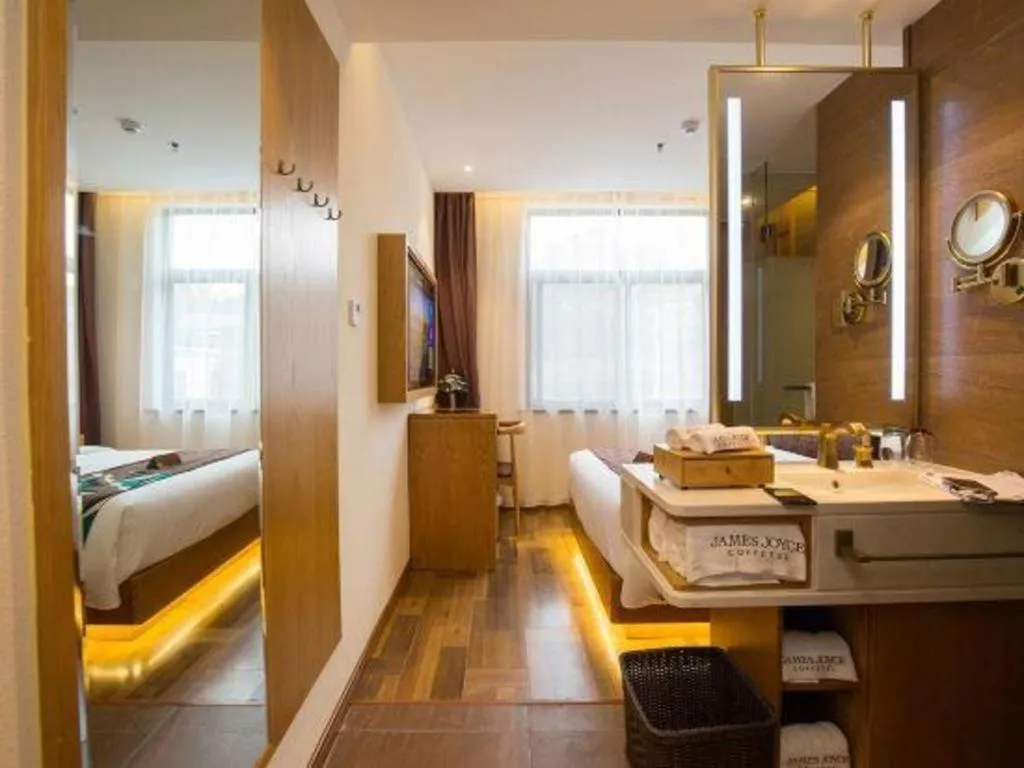 Bed in James Joyce Coffetel· Hefei Anhui Agricultural University