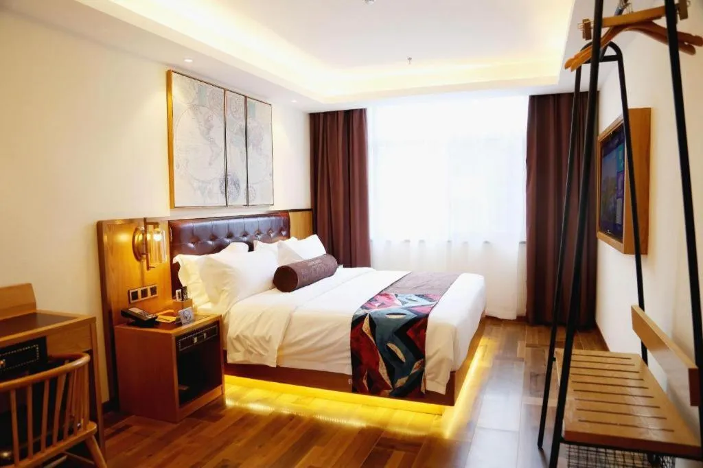 Bed in James Joyce Coffetel· Hefei Anhui Agricultural University