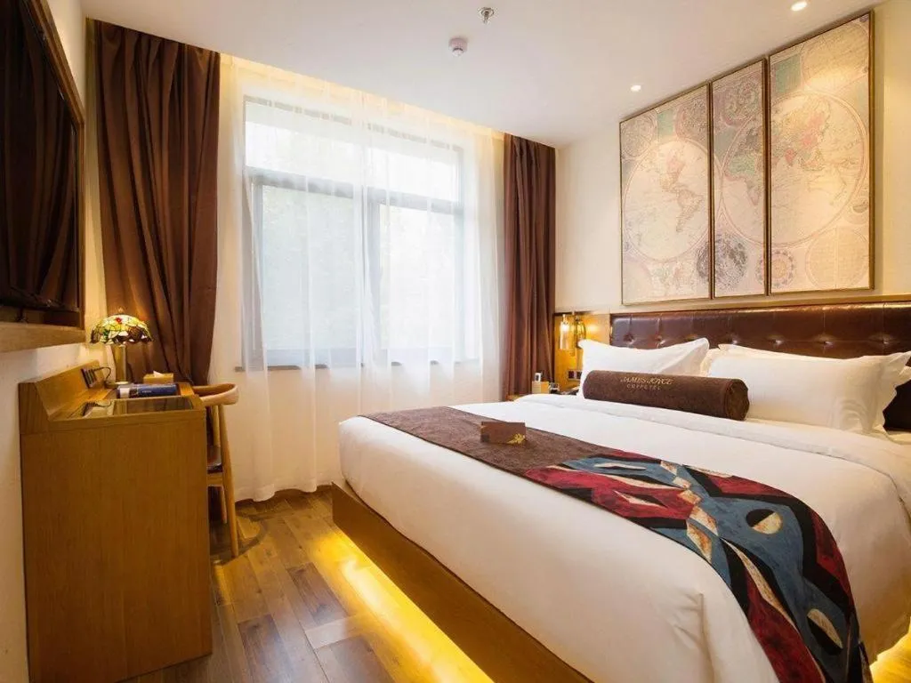 Bed in James Joyce Coffetel· Hefei Anhui Agricultural University