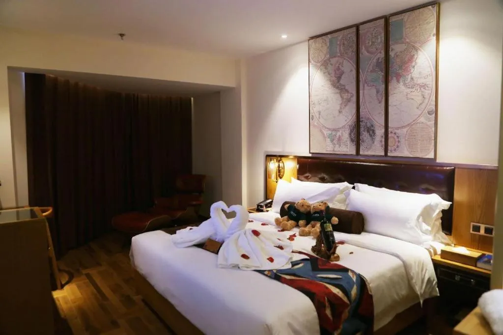 Bed in James Joyce Coffetel· Hefei Anhui Agricultural University