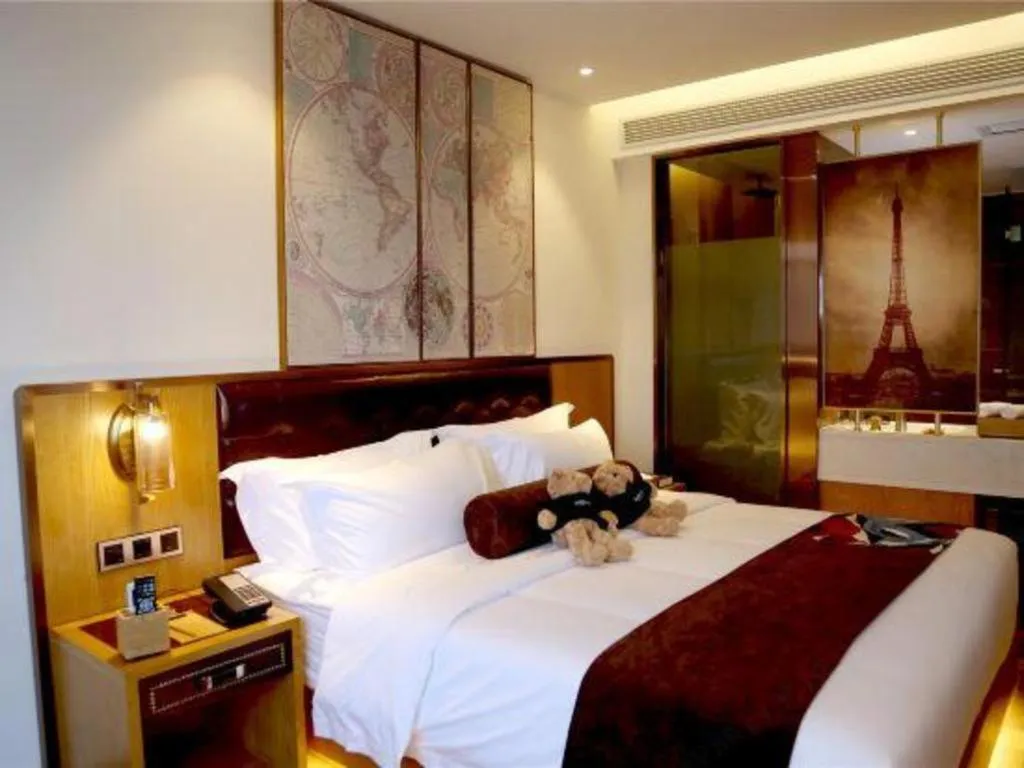 Bed in James Joyce Coffetel· Hefei Anhui Agricultural University