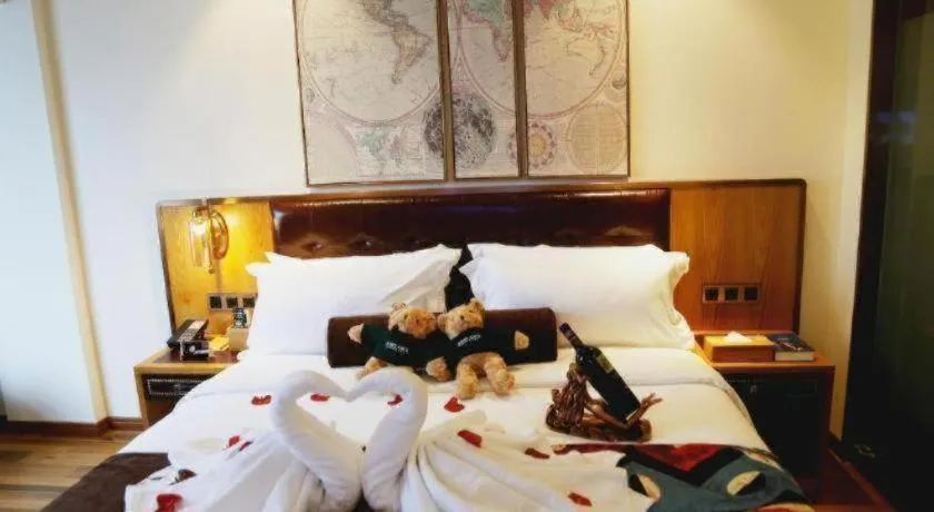 Bed in James Joyce Coffetel· Hefei Anhui Agricultural University